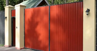 Купить ворота из профнастила Лабинск, цена от 4035 руб.